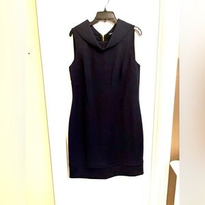 American Living Black Sleeveless Mini Dress